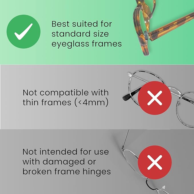 Optigear Eyeglass Temple Tighteners